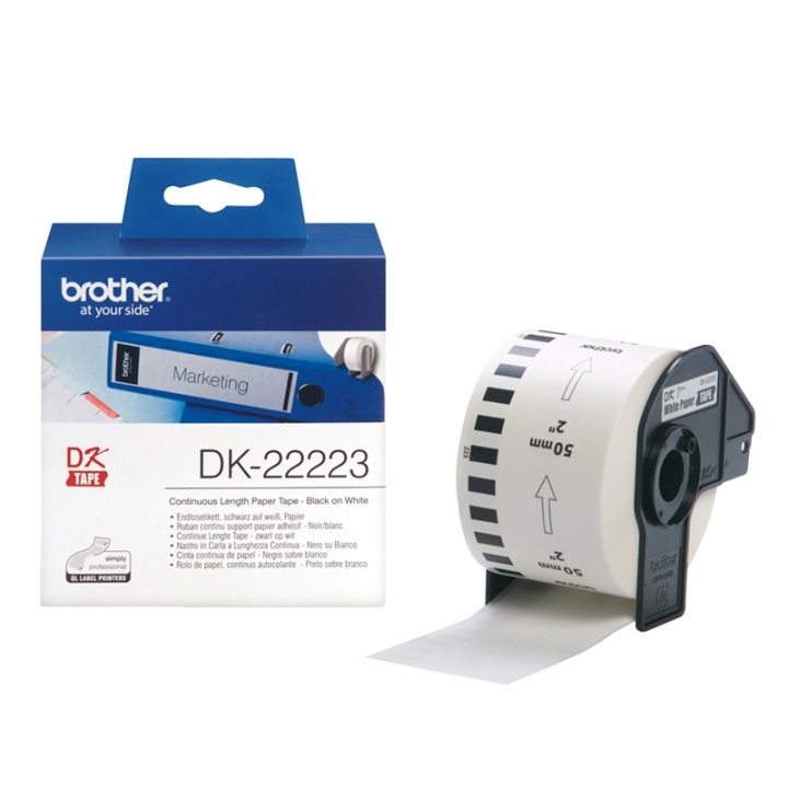 Brother DK-22223 utskriftsbara etiketter