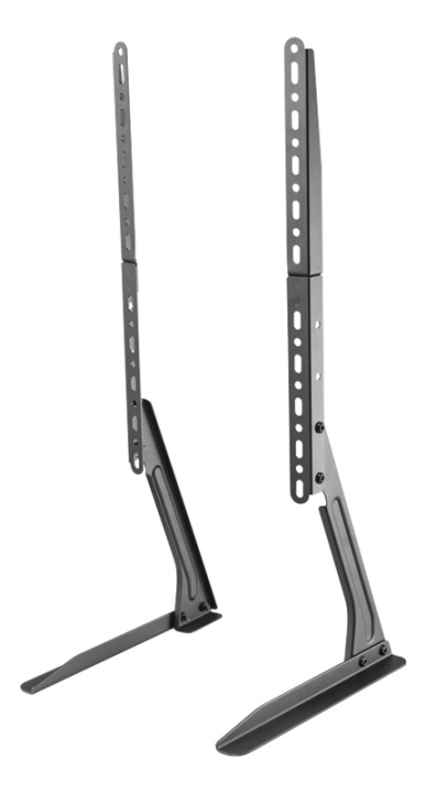 DELTACO Slim Table stand for tv, 23"-70", 50kg, 75x75-800x400mm