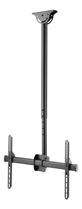 DELTACO Office Telescopic Single TV Ceiling,1060mm-1560mm,50kg,37"-70
