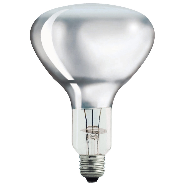Värmelampa Röd BR125 IR 250W E27 230-250V