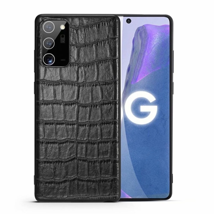 Skal i konstläder till Samsung S21 Plus
