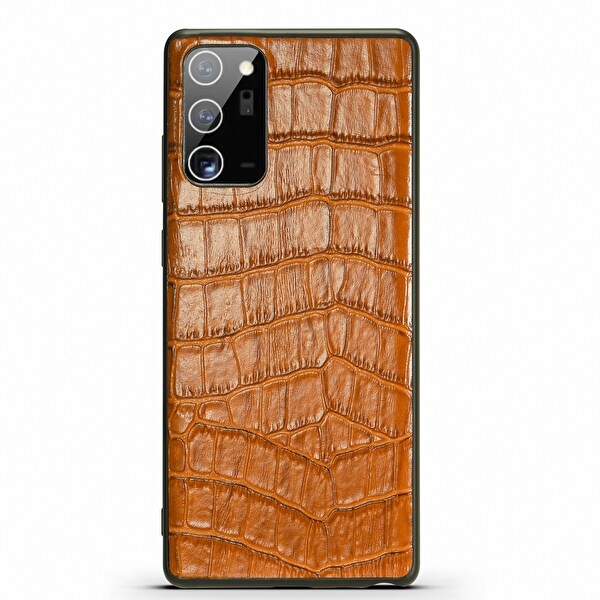 Skal i koskinn material till Samsung Note 20