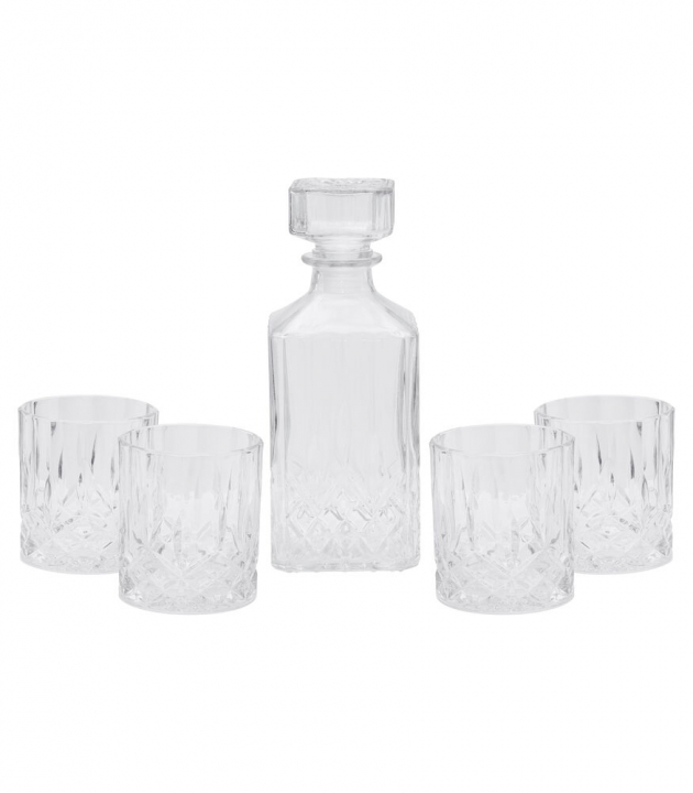 Lord Nelson Karaff med 4 glas