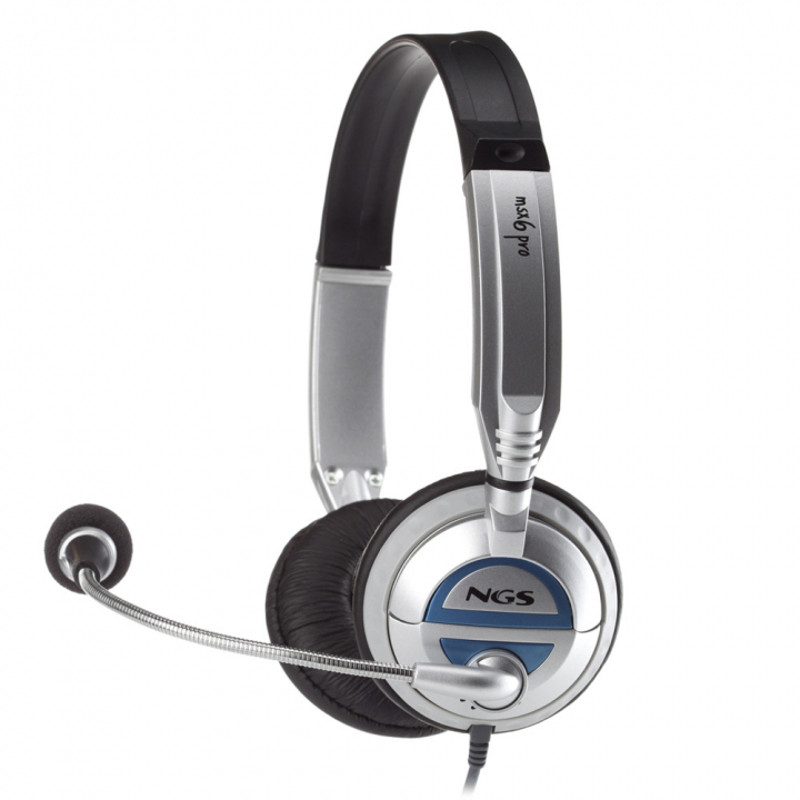 NGS Headset MSX6PRO 2 x 3.5 mm, Volymkontroll