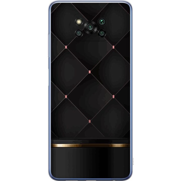 Mobildeksel til Xiaomi Poco X3 Pro med Luksuslinje motiv