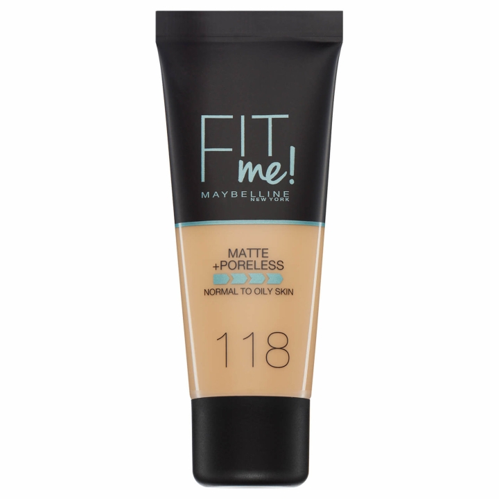Maybelline Fit Me Matte + Poreless Foundation - 118 Nude