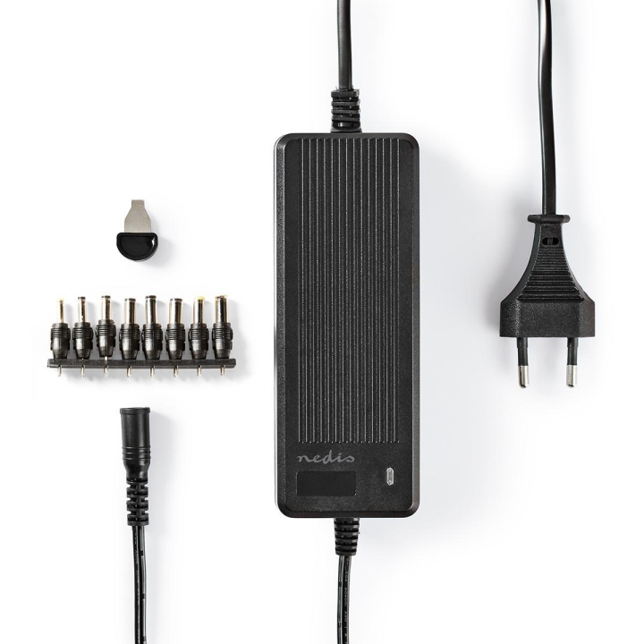 Nedis Universal nätadapter | 60 W | 6 / 7.5 / 9 / 12 / 13.5 / 15 / 16 V DC | 1.10 m | 3.0 A