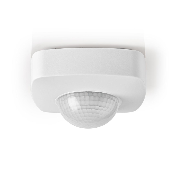Nedis Rörelsedetektor | Inomhus och utomhus | 3-Wire | Typ F (CEE 7/7) | 360 ° | 5 - 300 W | 300 W | 1200 W | 3 - 2000 Lux