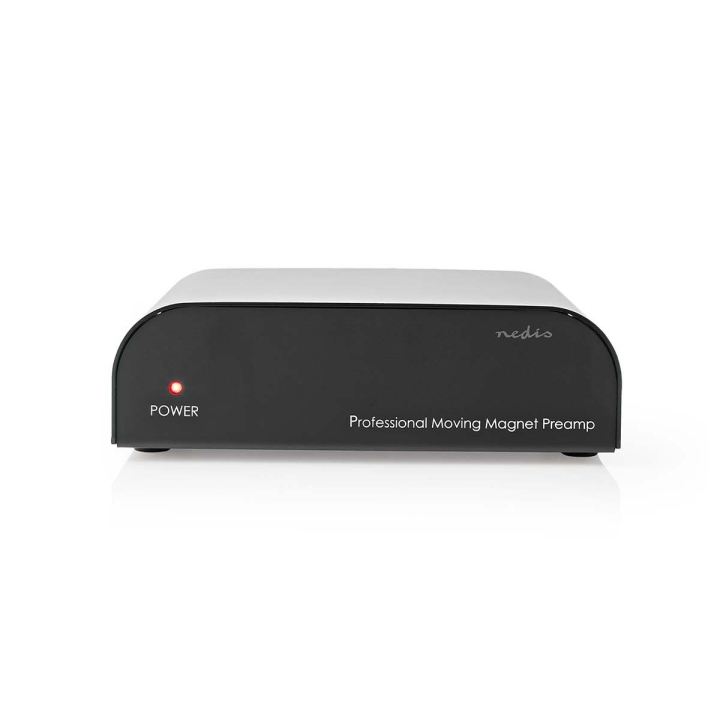 Nedis Förförstärkaren | Ingång för audio/video/dataanslutningar: 1x RCA | Audio / video / dataanslutningar utgång: 1x RCA | 2 Kanaler | Phono / Skivsp