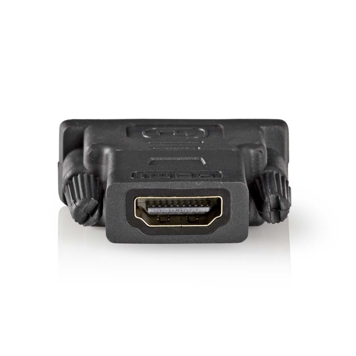 Nedis HDMI™ Adapter | HDMI™ Utgång | DVI-D 24+1-Pin Hane | Guldplaterad | Rak | PVC