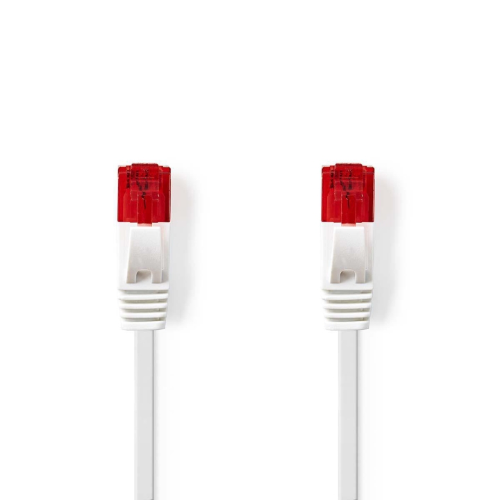Nedis CAT6 Nätverkskabel | RJ45 hane | RJ45 hane | U/UTP | 3.00 m | Snagless | Platt | PVC