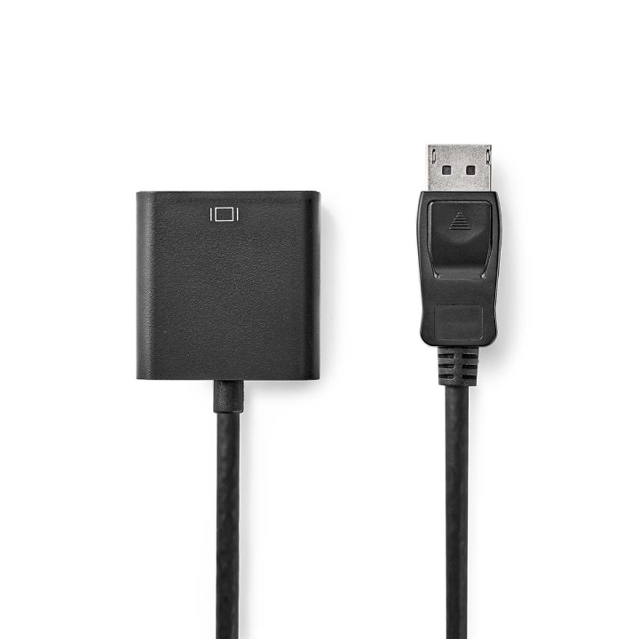 Nedis Displayport-adapter | DisplayPort Hane | DVI-I 24+5-Pin Hona | 1080p@60Hz | Nickelplaterad | Rak | 0.20 m | Rund | PVC | ABS