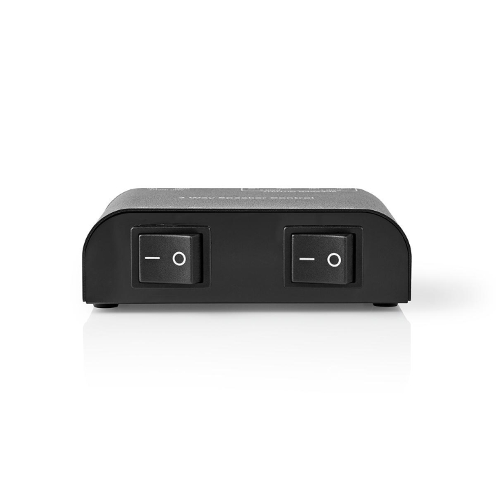Nedis Högtalar kontrollboxen | 2-Port port(s) | Terminalklämmor | Högtalarimpedans: 4-16 Ohm | Maxlast per Kanal: 150 W