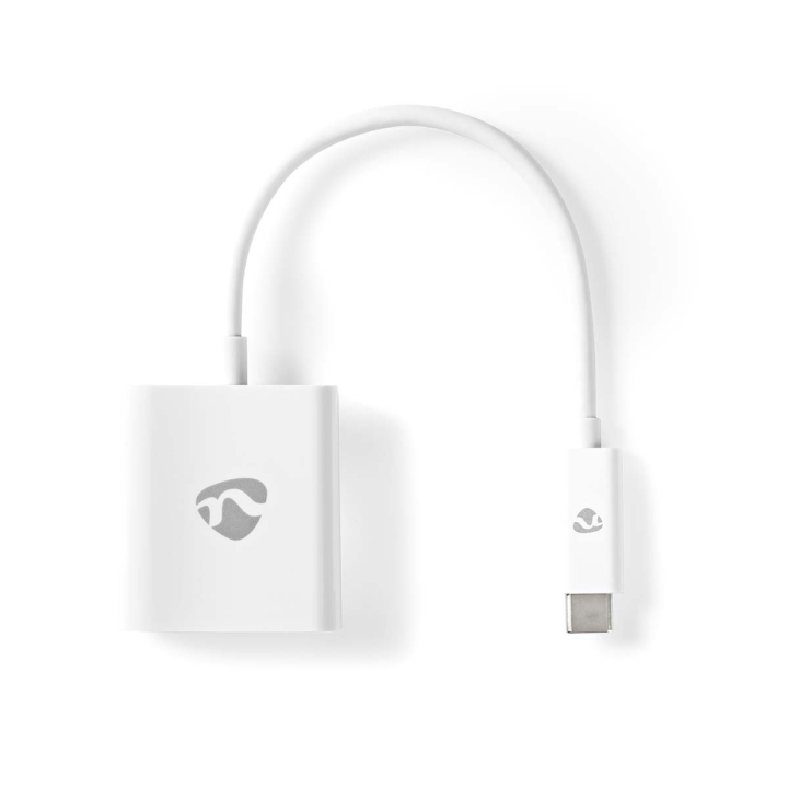 Nedis USB-C™ Adapter | USB 3.2 Gen 1 | USB-C™ Hane | HDMI™ Utgång | 4K@30Hz | 0.20 m | Rund | Nickelplaterad | PVC