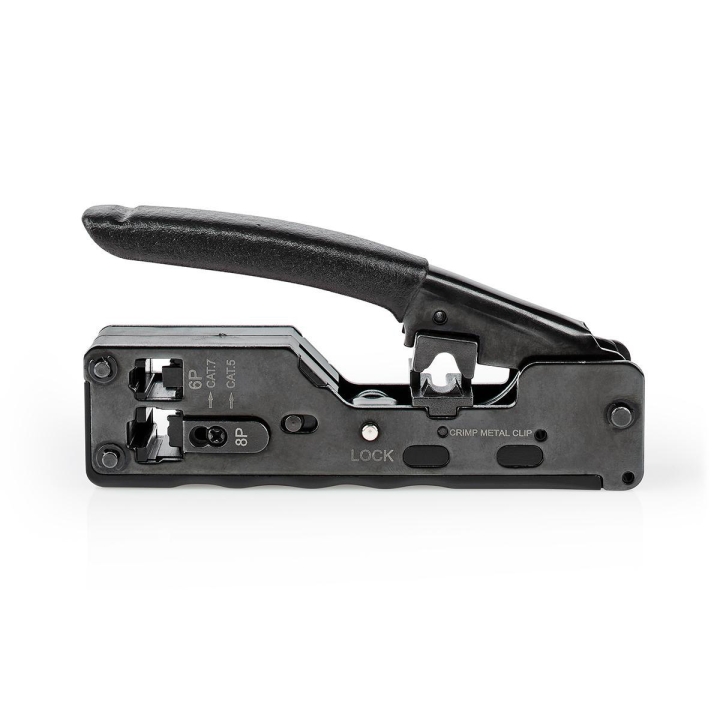 Nedis Crimp pliers | CAT5 / CAT5e / CAT6 / CAT6a / CAT7 / RJ12 | Skärande / Tång