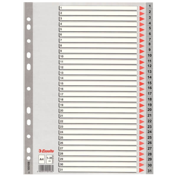 ESSELTE Register PP A4/1-31