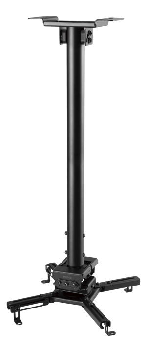 Deltaco Projector mount flat/inclined ceilings tilt swivel 35kg
