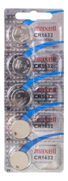 Maxell Lithium CR1632 5P