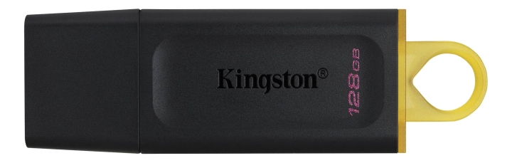 Kingston DataTraveler Exodia USB-minnepinne, 128 GB, USB 3.2, Gen1 (svart/gul)