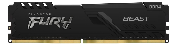 Kingston 16GB 3200MHz DDR4 RAM-minne CL16 DIMM 1Gx8 FURY Beast
