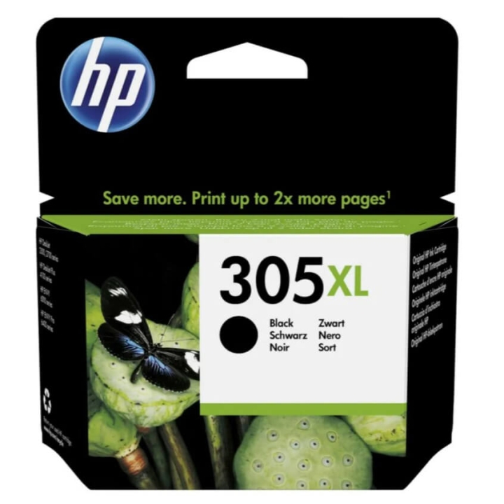 HP Bläck 3YM62AE 305XL Svart