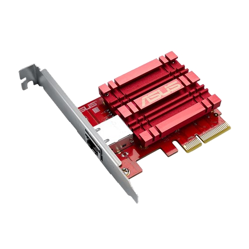 Nätverksadapter, 10Gbps, Windows och Linux, RJ45, QoS, Kylfläns