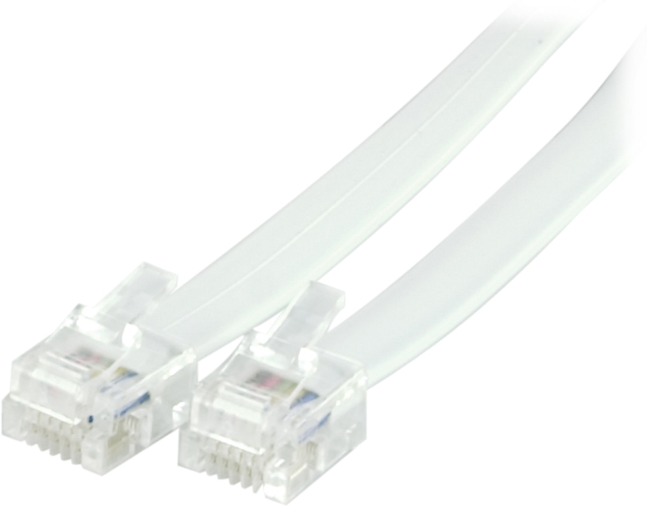Deltaco Modular cable RJ12/6C 3m
