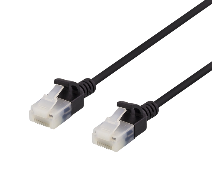Deltaco U/UTP Cat6a patchkabel, slim