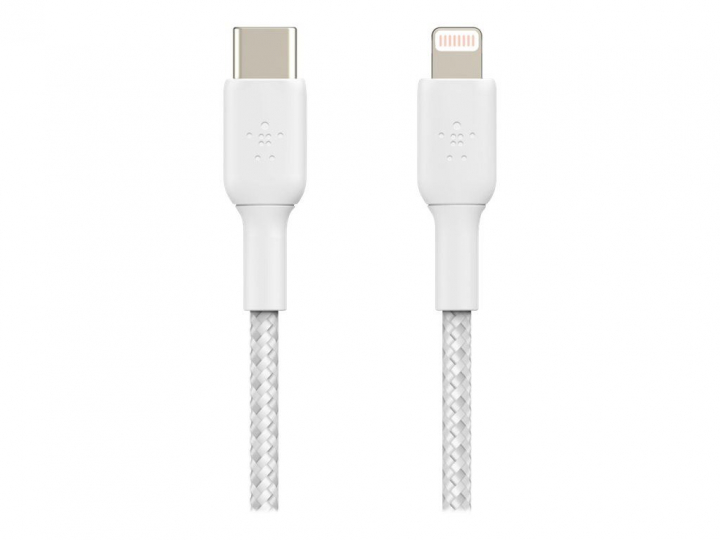 Belkin Boost Charge Lightning - USB-C Flätad 1m