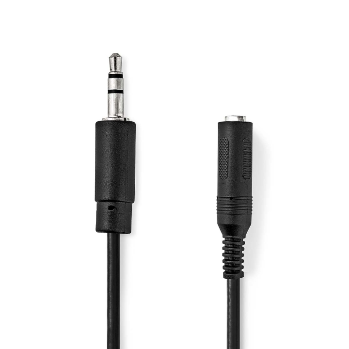 Nedis Stereoljudkabel | 3.5 mm Hane | 6.35 mm Hona | Nickelplaterad | 0.20 m | Rund