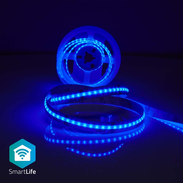 Nedis SmartLife LED-Remsa | Wi-Fi | RGB / Varm till cool vit | COB | 2.00 m | IP20 | 2700 - 6500