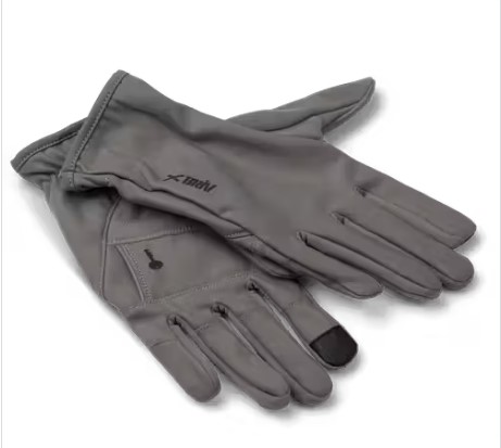 Briv Runner Grey - Löparhandske, strl S