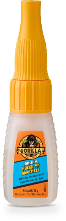 Gorilla Superlim Pensel & munstycke 12 g