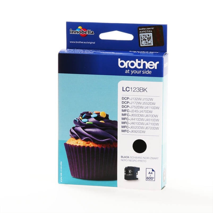 Brother Bläck LC123BK LC-123