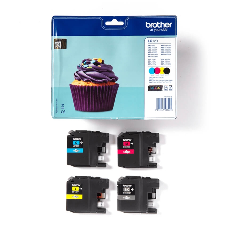 Brother Bläck LC123VALBPDR LC-123 Multipack