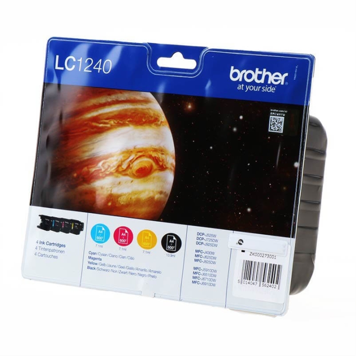 Brother Bläck LC1240VALBPDR LC-1240 Multipack