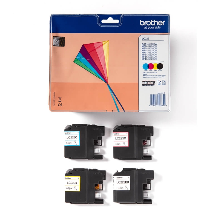 Brother Bläck LC223VALBPDR LC-223 Multipack