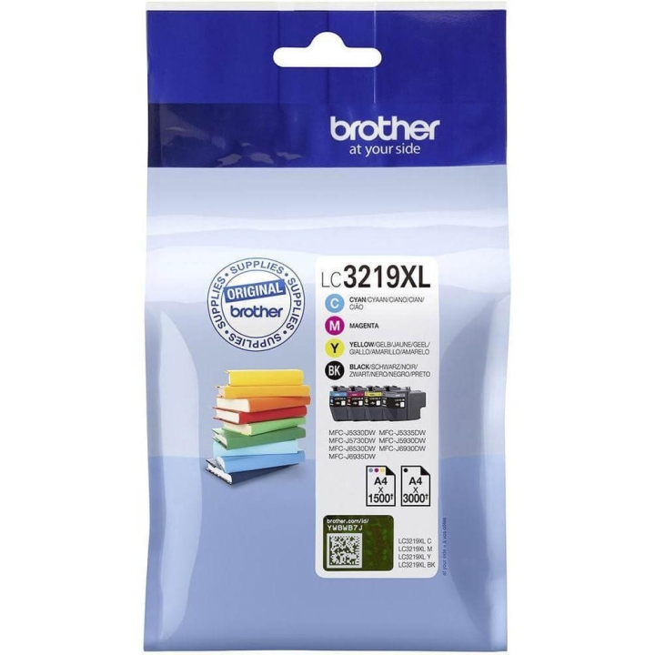 Brother Bläck LC3219XLVALDR LC-3219XL Multipack