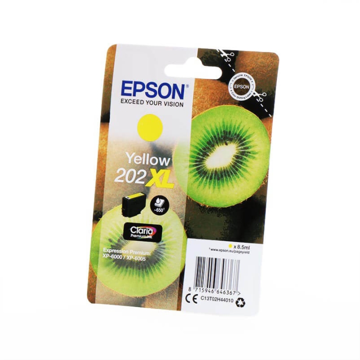 EPSON Bläck C13T02H44010 202XL Gul, Kiwi