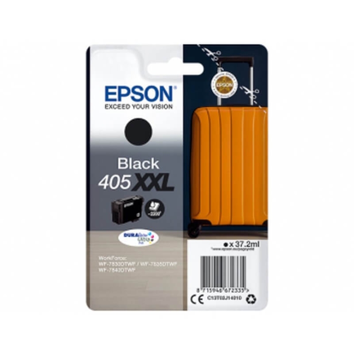 EPSON Bläck C13T02J14010 405XXL Svart, Resväska