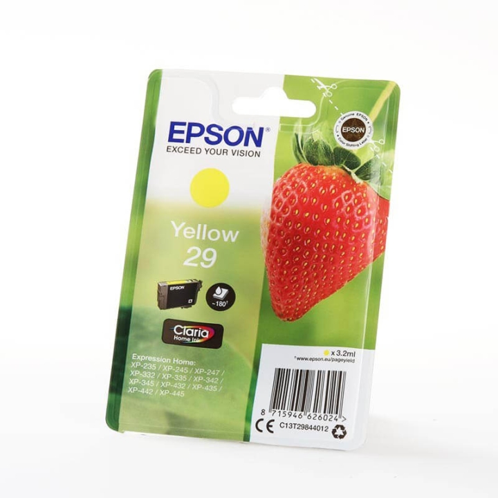 EPSON Bläck C13T29844012 29 Gul, Jordgubbe