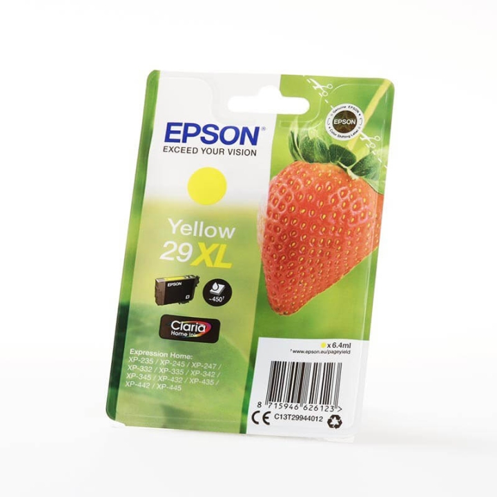 EPSON Bläck C13T29944012 29XL Gul, Jordgubbe