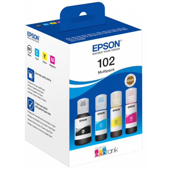 EPSON Bläck C13T03R640 102 Multipack