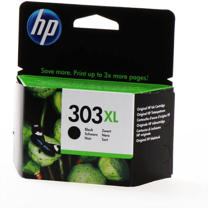 HP Bläck T6N04AE 303XL Svart