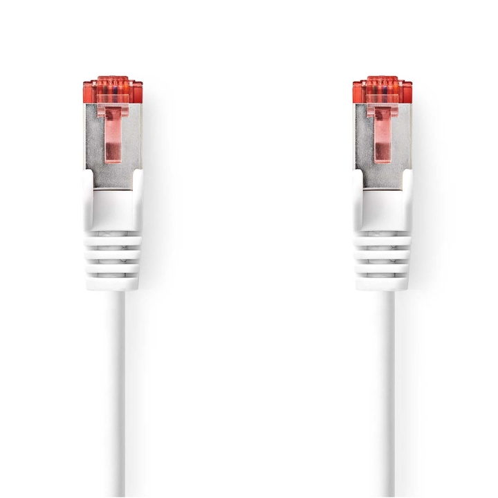 Nedis CAT6a nätverkskabel | S/FTP | RJ45 hane | RJ45 hane | 2.00 m | Snagless | Rund | LSZH