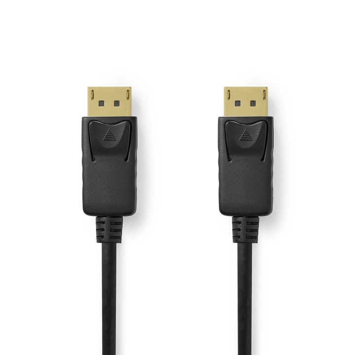 Nedis Displayport-kabel | DisplayPort Hane | DisplayPort Hane | 8K@60Hz | Guldplaterad | 2.00 m | Rund | PVC