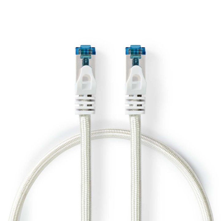 Nedis CAT6a nätverkskabel | S/FTP | RJ45 hane | RJ45 hane | 5.00 m | Snagless | Rund | Flätad / PVC