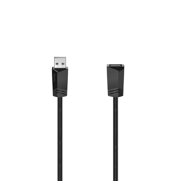 Hama Kabel USB 2.0 Förlängning 480 Mbit/s 5,0m Svart