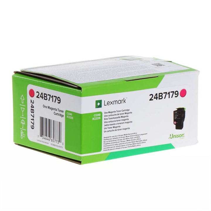 Lexmark Toner 24B7179 Magenta, Return