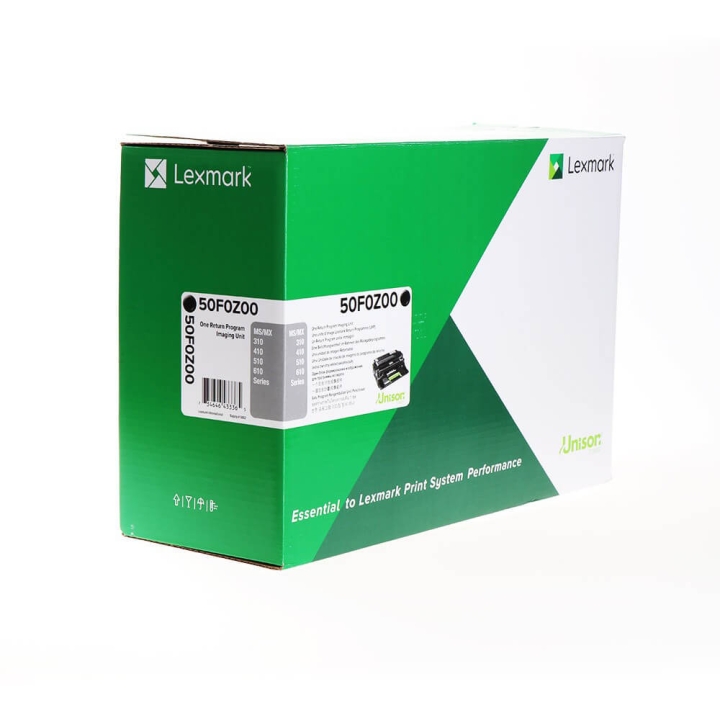 Lexmark Bildenhet 50F0Z00 500 Svart, Return